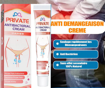 Crème anti-démangeaisons & Antibactérienne